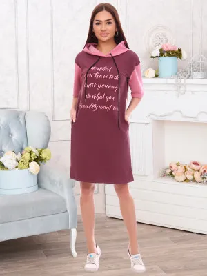 Бритни(марсала) туника р.58, 80%хлопок, 15%п/э, 5%лайкра
