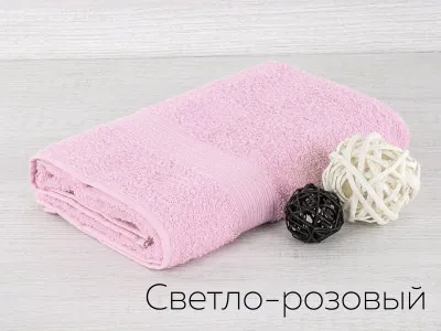 Полотенце махр. Байрамали 50*90 см(430гр)(светло-розовый)