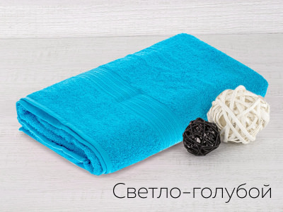 Полотенце махр. Байрамали 50*90 см(430гр)(светло-голубой)