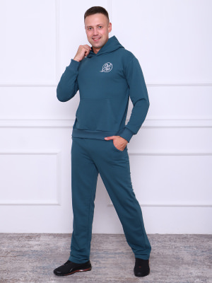 Ричард(петроль) костюм р.46, 80% хлопок, 20% п/э