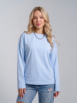 Лика(голубой) лонгслив р.46
