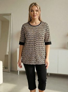Монро(узор) костюм р.58