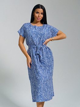 Одиссея(джинс) платье р.56