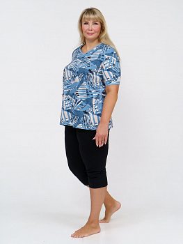 Риана(джинс) костюм р.62, кулирка (100% хлопок)