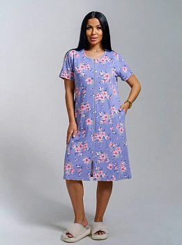 Грация(фиалковый) халат р.60