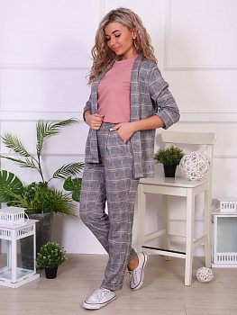 Стиль(люрекс) брюки р.54, 95%п/э 5%лайкра