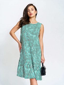 Скарлет(зеленый) платье р.56