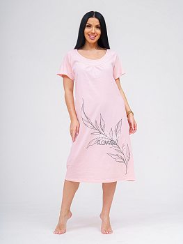 Дарина(пудра) сорочка ноч. р.52