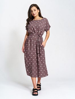 Одиссея(мокко) платье р.58