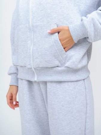 Фенди(серый меланж) костюм